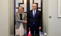 TBMM Başkanı Kurtulmuş, Helsinki'de Finlandiya Dışişleri Bakanı Valtonen'i kabul etti