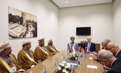 TBMM Başkanı Kurtulmuş, Umman Meclisi Başkanı Al Maawali ile bir araya geldi