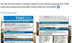 TOKİ'nin açık satış konut kampanyası ile ilgili '10 soruda 10 cevap' açıklaması