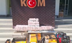 Uşak'ta 20 bin 100 adet kaçak makaron ele geçirildi