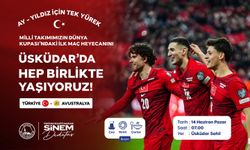 Üsküdar'da 2026 FIFA Dünya Kupası heyecanı dev ekranda yaşanacak