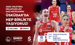 Üsküdar'da Filenin Sultanları heyecanı dev ekranda yaşanacak