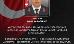 Van'da hafif ticari araç, park halindeki askeri araca çarptı; 1 şehit, 4'ü asker 5 yaralı (2)