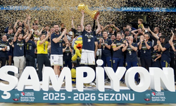 Fenerbahçe Beko şampiyonluk kupasını aldı