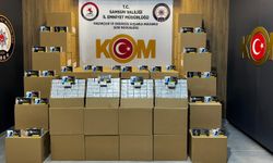 1 milyon 350 bin kaçak makaron ele geçirildi: 2 gözaltı