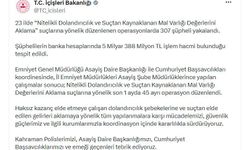 23 ilde 'nitelikli dolandırıcılık' operasyonu: 307 gözaltı