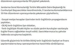 30 ilde DEAŞ'a operasyon; 119 şüpheli yakalandı