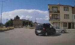7 kişinin yaralandığı kaza araç kamerasında
