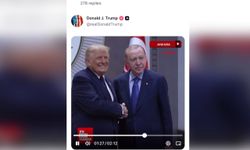 ABD Başkanı Trump'tan NATO Zirvesi'ne ilişkin DHA logolu paylaşım