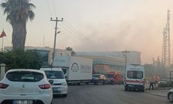 Adana'da OSB'de fabrika yangını