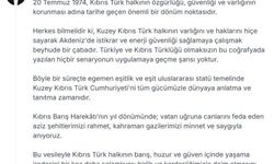 AK Parti'li Zorlu'dan Kıbrıs Barış Harekatı mesajı