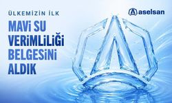 ASELSAN: Türkiye'nin ilk Mavi Su Verimliliği Belgesi'ni aldık