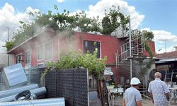 Atölye, çıkan yangında kullanılamaz hale geldi