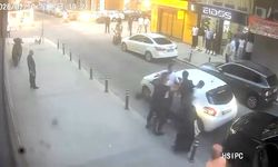 Avcılar'da trafikteki yumruklu kavga kamerada