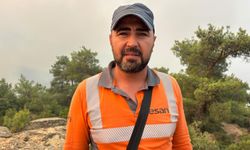 Aydın'daki orman yangınına havadan müdahale yeniden başladı (3)