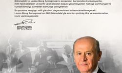 Bahçeli'den 'Lozan' mesajı