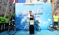 Bahçelievler'de 42'inci Geleneksel Bisiklet Dağıtım Töreni gerçekleştirildi