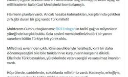 Bakan Çiftçi'den '15 Temmuz' mesajı