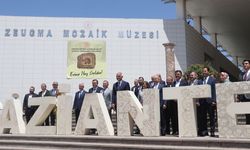 Bakan Ersoy: Çingene Kızı Mozaiği'nin 13'üncü panelinin getirilmesinin mutluluğunu yaşıyoruz