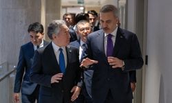 Bakan Fidan, Kırgız mevkidaşı Kulubayev ile görüştü (2)
