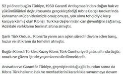 Bakan Fidan: Türkiye, Kıbrıs Türk halkının hak ve menfaatlerini savunmaya devam edecek
