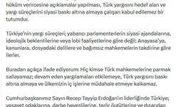Bakan Gürlek: Türkiye'de yargı süreçleri bağımsız mahkemelerin takdirine göre ilerler