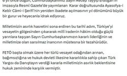 Bakan Gürlek'ten 'Ayasofya' açıklaması