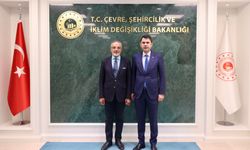 Bakan Kurum, DEM Parti Ağrı Milletvekili Sakık ile bir araya geldi