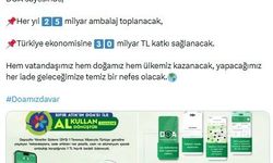 Bakan Kurum: Şişeni DOA'ya at, 1 TL kazan