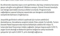 Bakan Şimşek: Turizm sektörünü destekliyoruz
