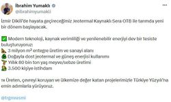 Bakan Yumaklı: Jeotermal Kaynaklı Sera OTB ile tarımda yeni bir dönem başlayacak