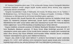 Balıkesir Gömeç'teki orman yangını 3'üncü gününde (2)