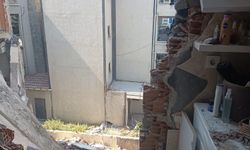 Beylikdüzü'nde kontrollü yıkım sırasında, bitişikteki binaya hasar verildi: Geldim, banyo yerinde yok