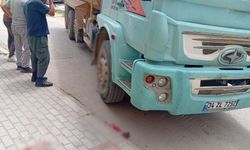 Bisikletiyle dolaşırken hafriyat kamyonunun çarptığı 6 yaşındaki Abdurrahman ağır yaralandı
