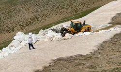 Bitlis'te temmuz ayında karla mücadele