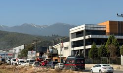Bursa'da kumaş fabrikasında yangın