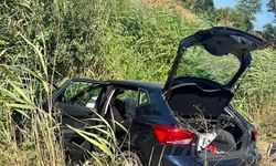Bursa'da otomobil sulama kanalına devrildi; 1'i çocuk, 6 yaralı
