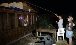 Çanakkale'de çıkan ot yangını 1,5 saatte kontrol altına alındı