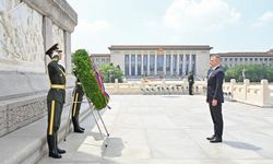 Çin Devlet Başkanı Şi, Slovakya Cumhurbaşkanı Pellegrini ile görüştü