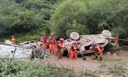 Çin'in Gansu eyaletinde meydana gelen selde 10 kişi hayatını kaybetti