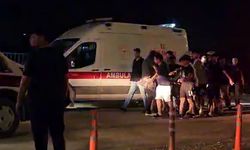 Cip, yapımı süren köprüden düştü: 2 yaralı