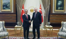 Cumhurbaşkanı Erdoğan, Irak Yüksek Yargı Konseyi Başkanı Zeydan'ı kabul etti