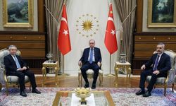 Cumhurbaşkanı Erdoğan, Kırgızistan Dışişleri Bakanı Kulubayev ile görüştü