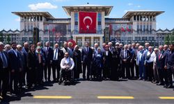 Cumhurbaşkanlığı Külliyesi'ndeki anıtta, 15 Temmuz şehitleri anıldı