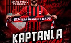 Denizli İdmanyurdu'nda kaptan kaldı