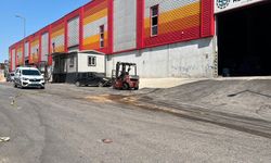 Devrilen frkliftin sürücüsü öldü