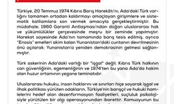 DMM'den 'Kıbrıs' açıklaması