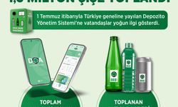 DOA ile ilk gün 1,5 milyon şişe toplandı