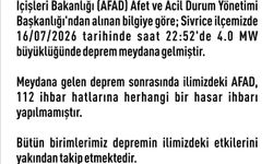 Elazığ'da 4.0 büyüklüğünde deprem (2)