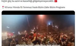 Emine Erdoğan'dan '10'uncu Yılında 15 Temmuz: İrade Bizim Zafer Bizim Programı' paylaşımı
